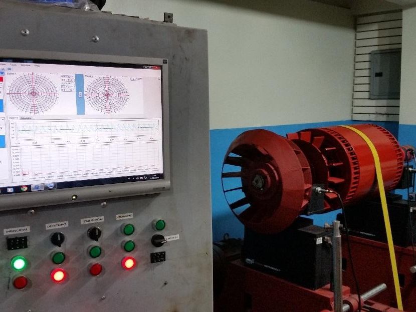 Banco de pruebas de 4.16 kV en operación