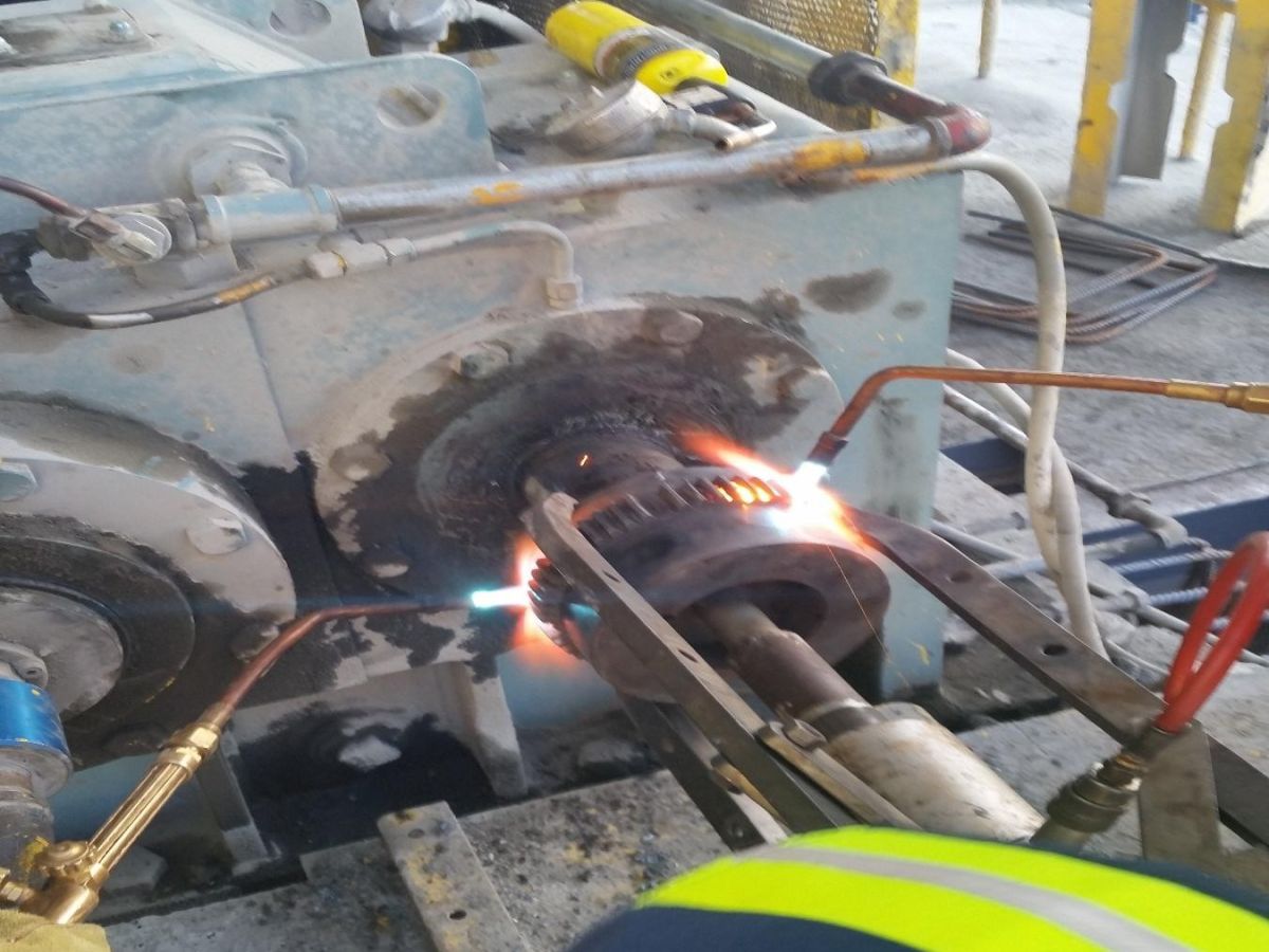 Reparación mecánica ejecutada en sitio